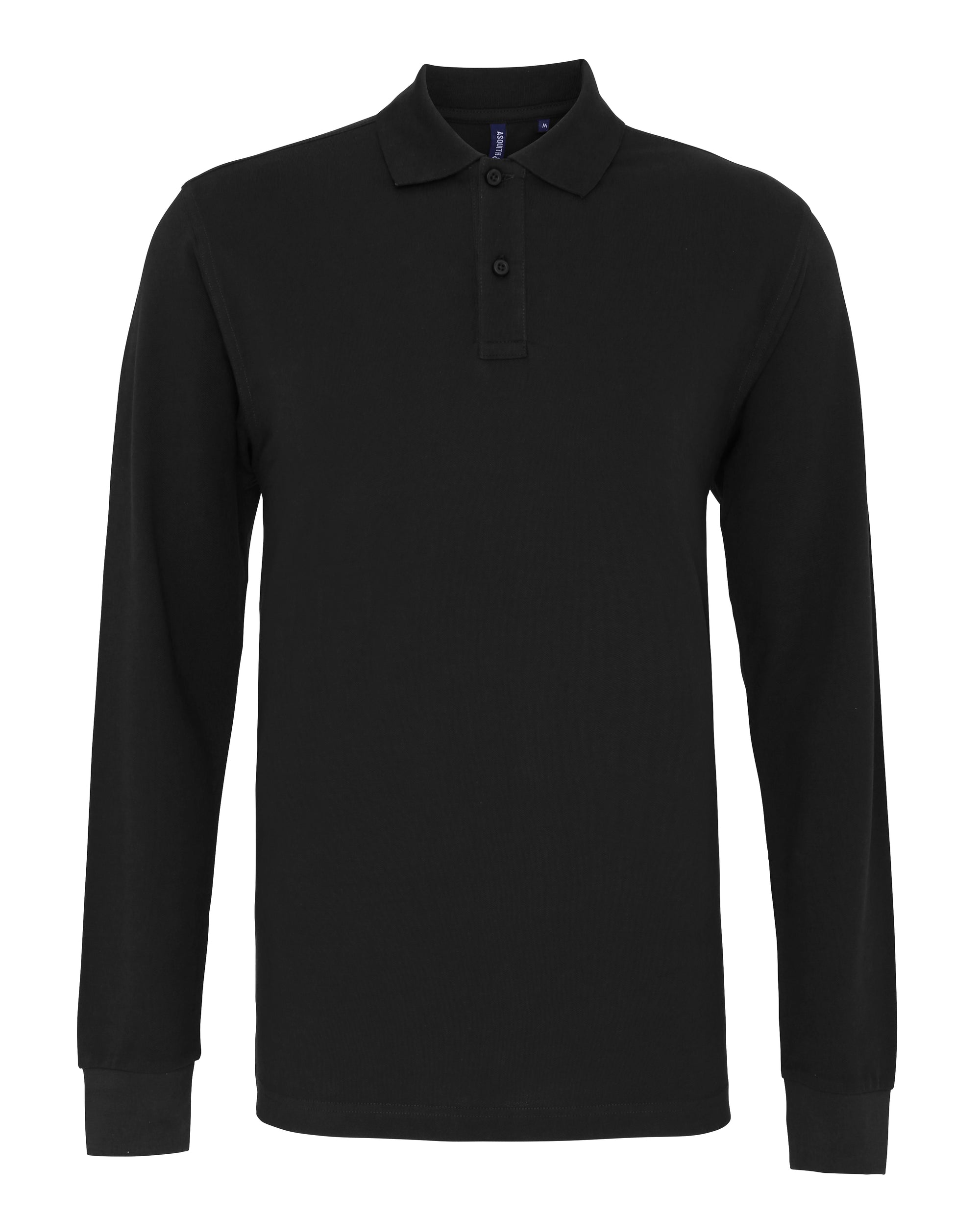 Mens Classic Fit Long Sleeve Polo